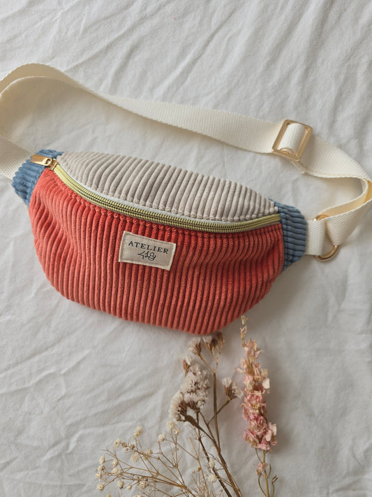 📦 Sac Banane Enfant COLORBLOCK / Tulipes