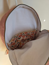 Charger l'image dans la galerie, ✄ Sac à dos maternelle Velours Rose