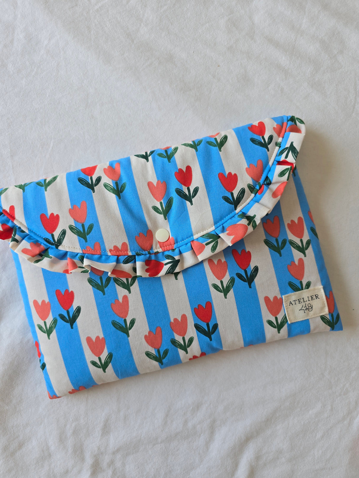 EN STOCK - Pochette à livre Tulipes