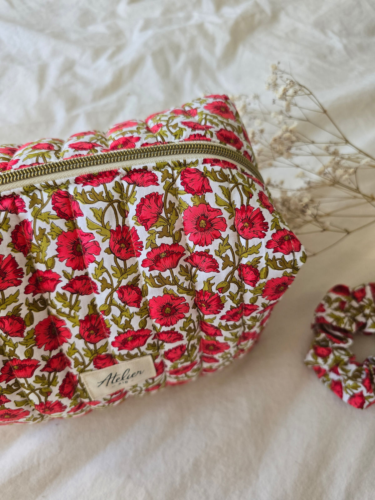 ✄‎ Trousse de Toilette - Coquelicots