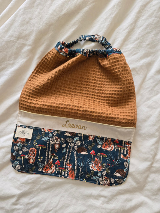 ✄‎ ‎ Serviette élastique Gaspard