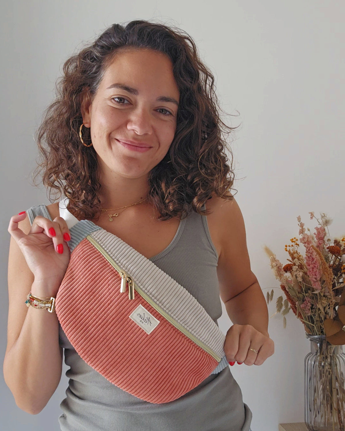 ✄‎ ‎ Sac Banane Colorblock personnalisable
