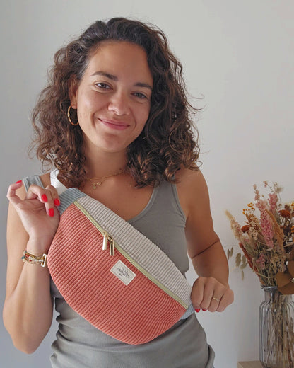 ✄‎ ‎ Sac Banane Colorblock personnalisable