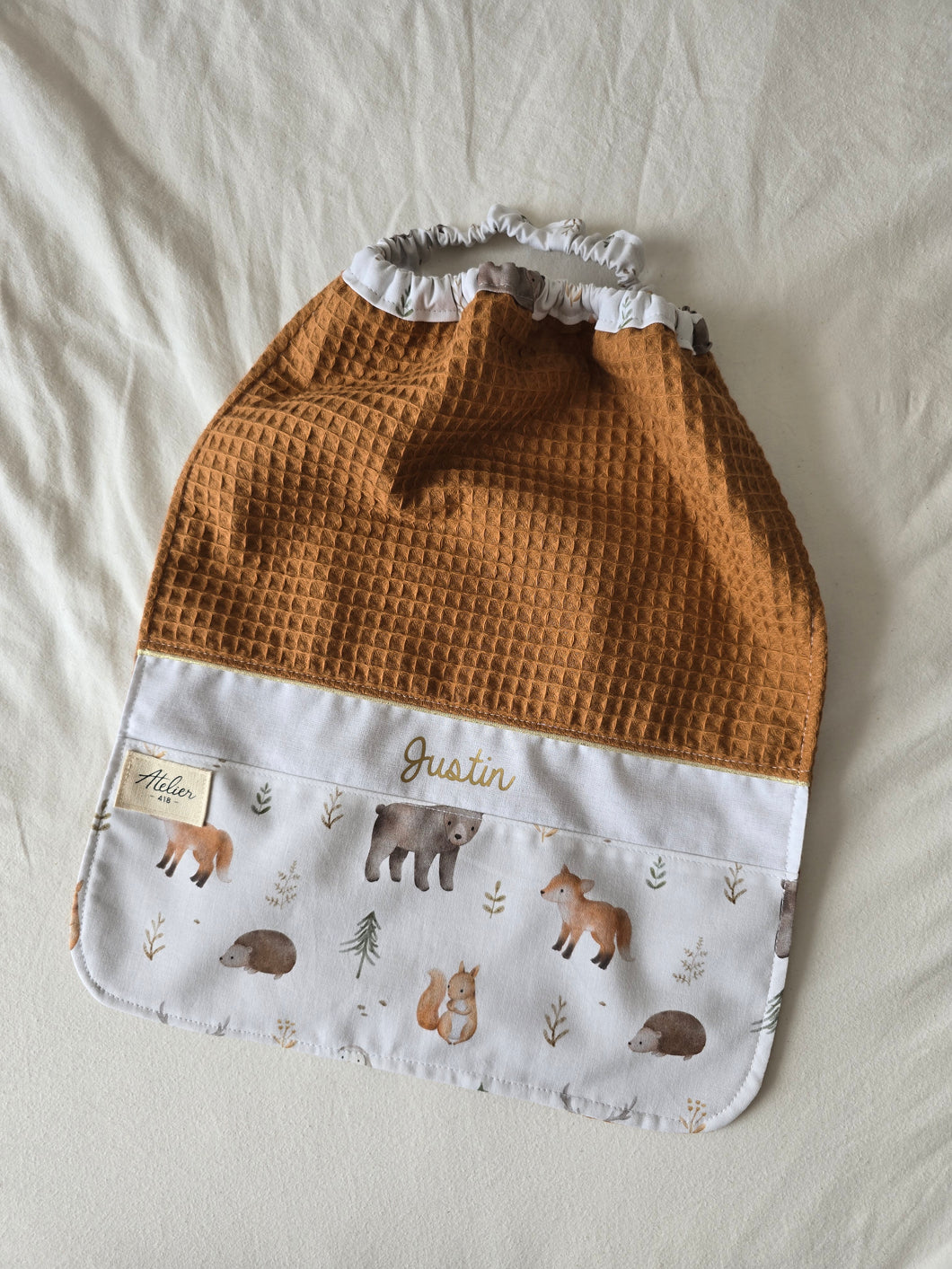 ✄‎ ‎ Serviette élastique Forêt