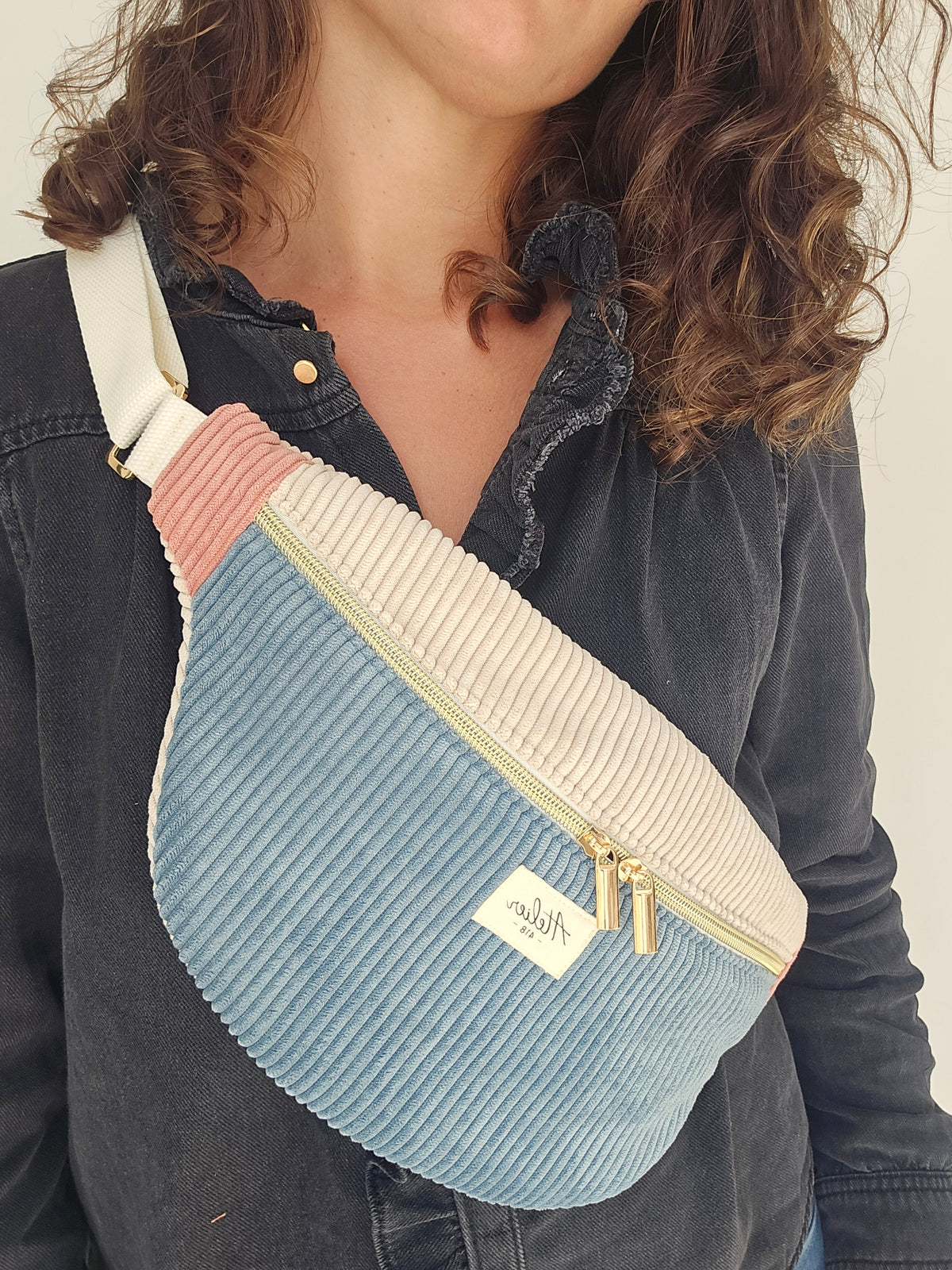 ✄‎ ‎ Sac Banane Colorblock personnalisable