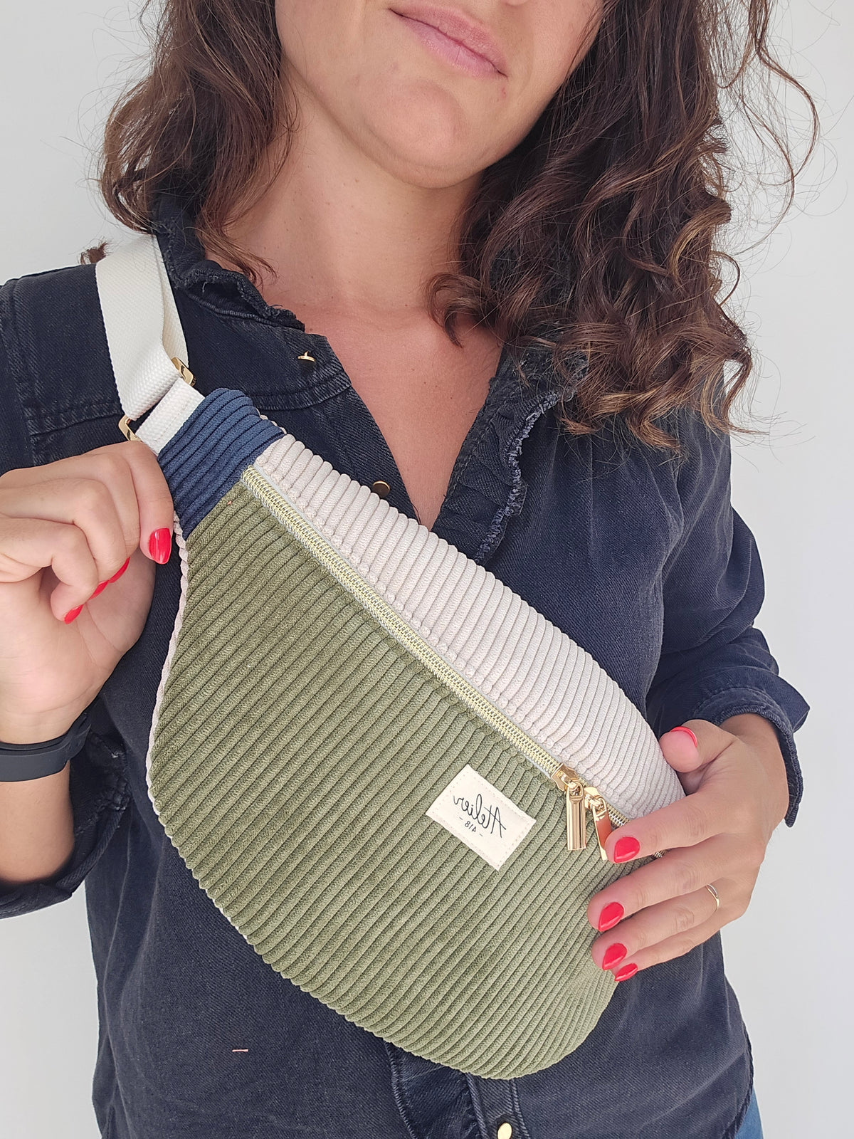 ✄‎ ‎ Sac Banane Colorblock personnalisable