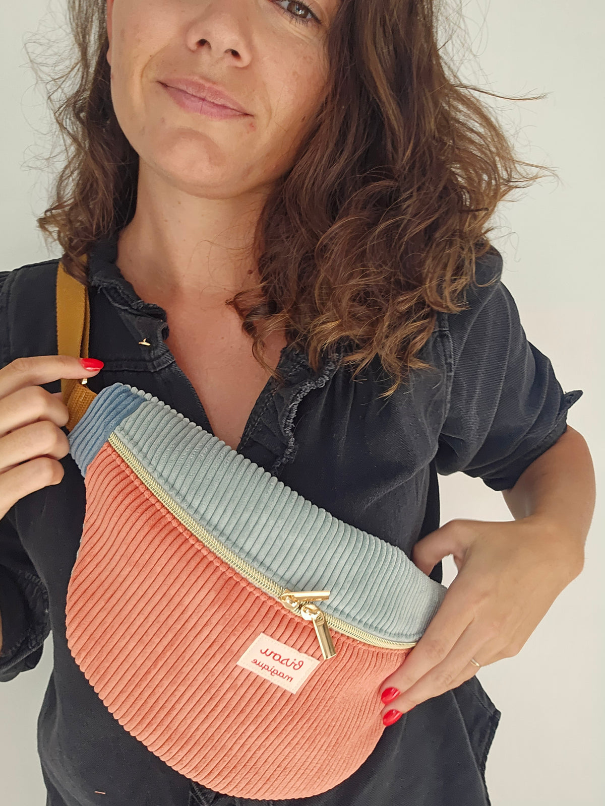 ✄‎ ‎ Sac Banane Colorblock personnalisable