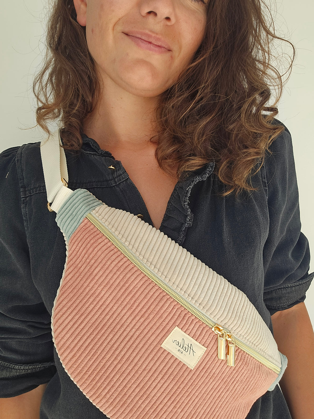 ✄‎ ‎ Sac Banane Colorblock personnalisable