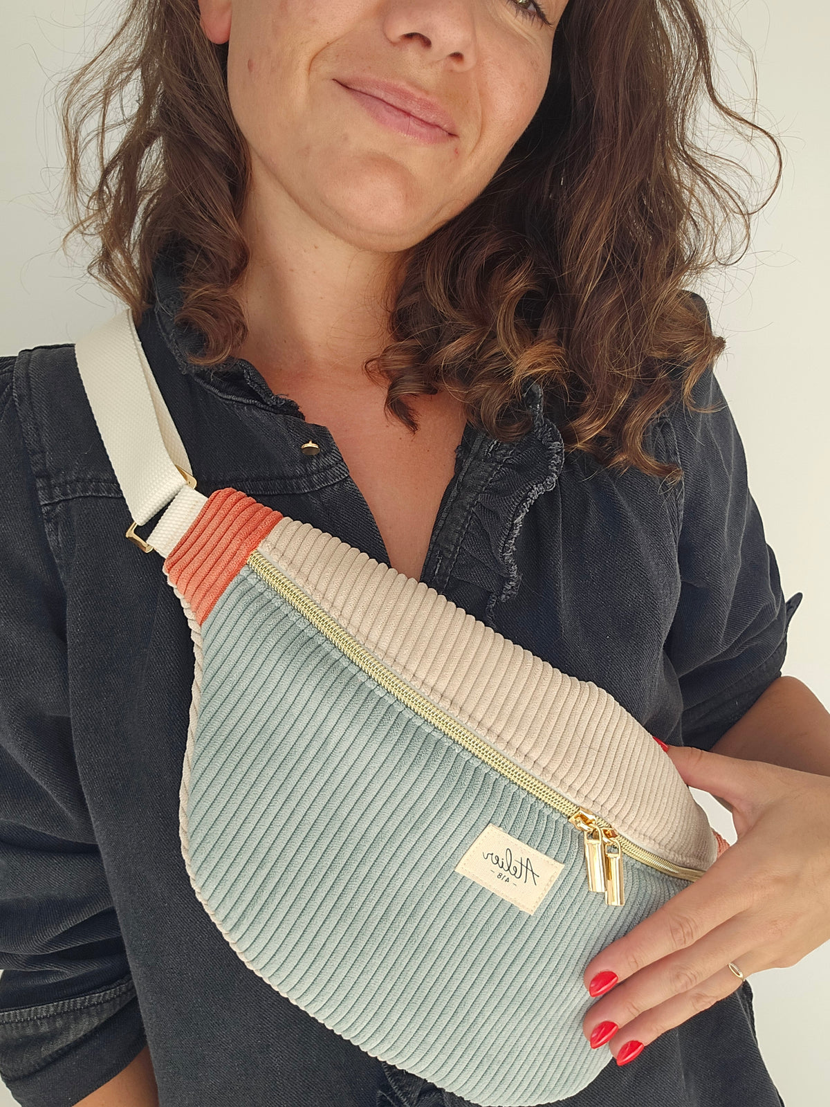 ✄‎ ‎ Sac Banane Colorblock personnalisable