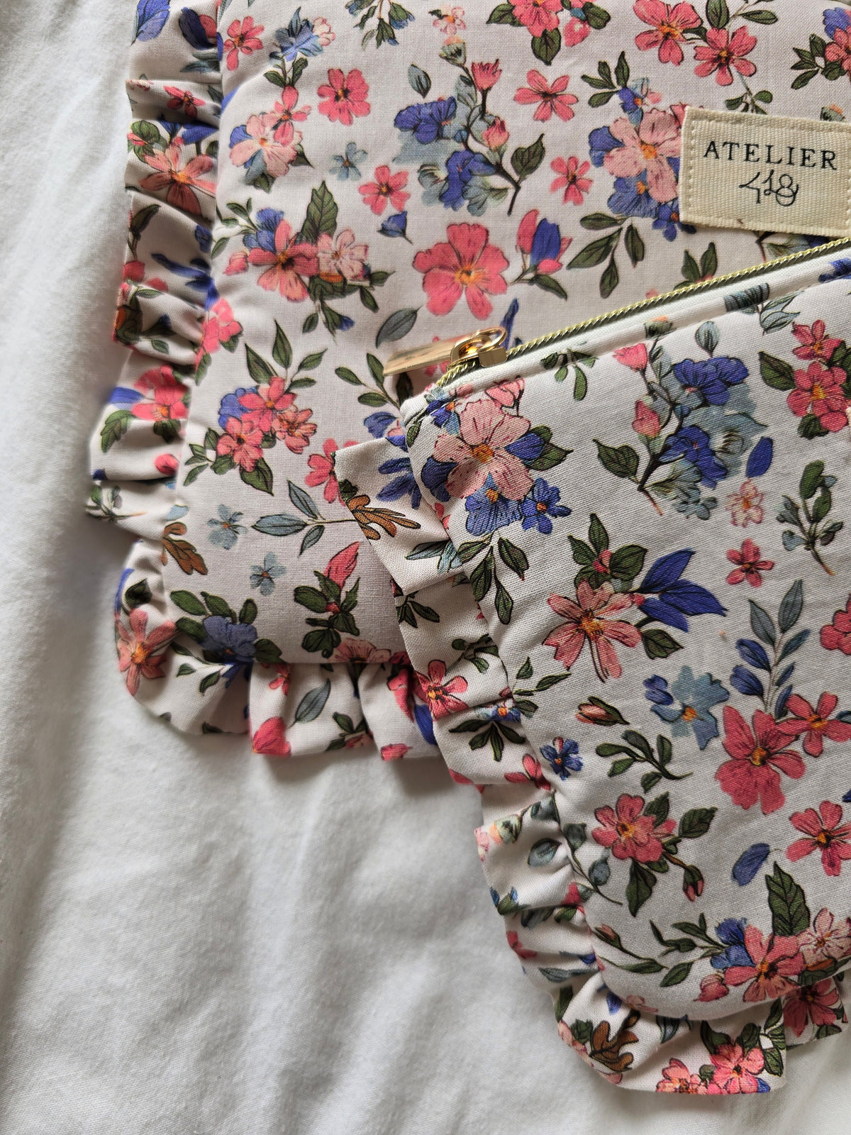 ✄‎ ‎ Pochette plate - Léa