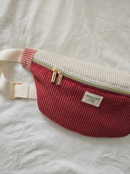 ✄‎ ‎  ‎Sac banane COLOBLOCK - Noeuds