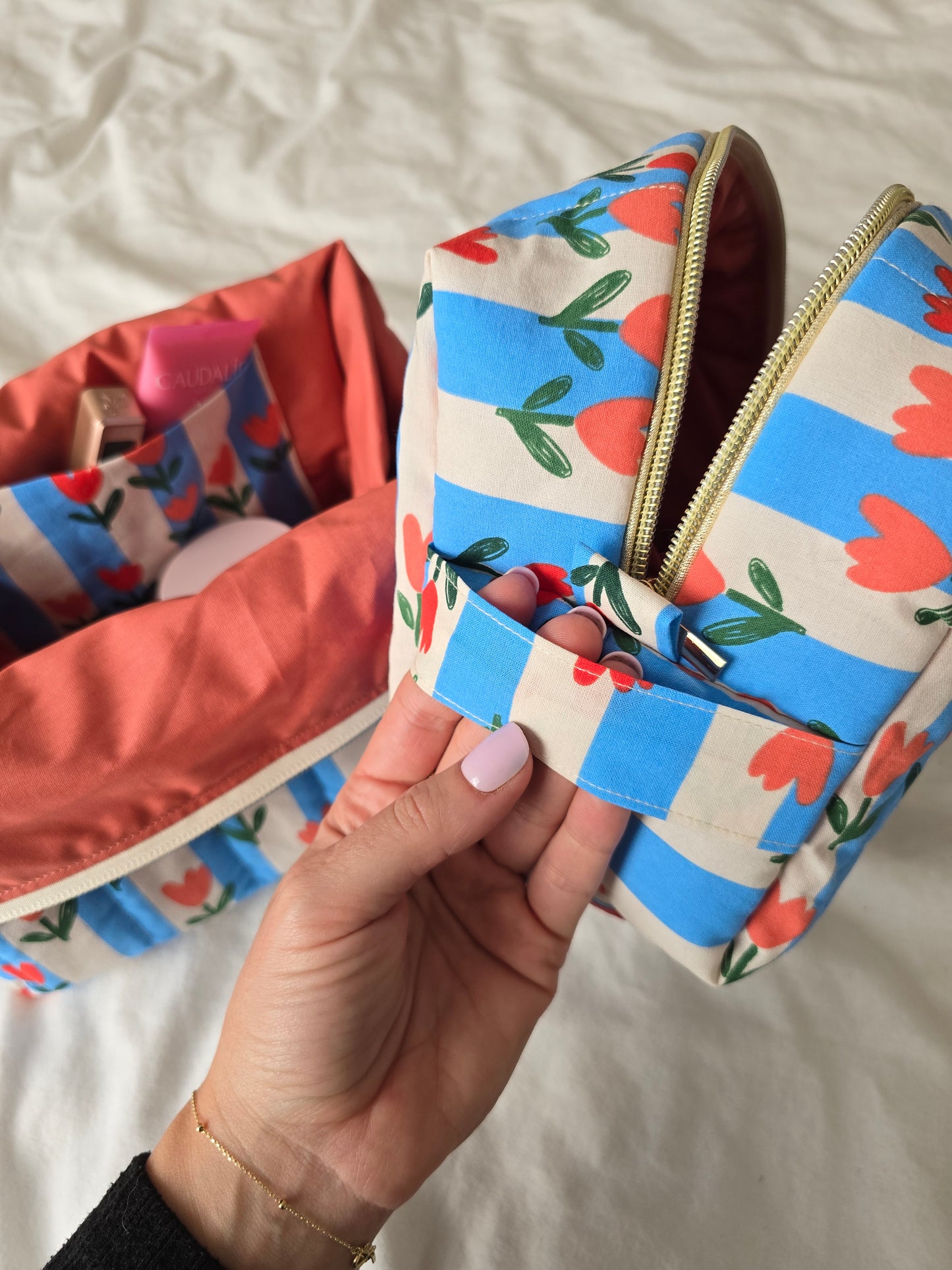 ✄‎ Trousse de Toilette - Tulipes