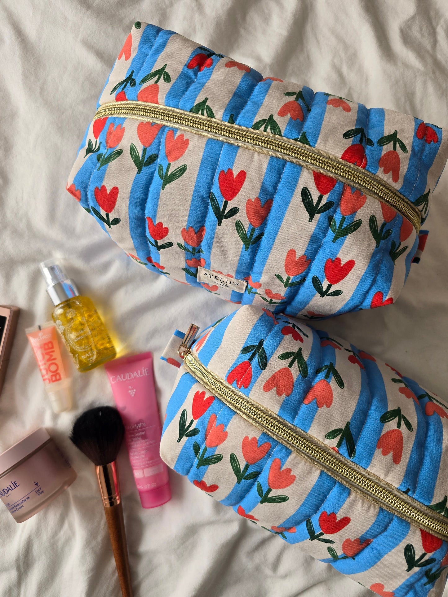 ✄‎ Trousse de Toilette - Tulipes