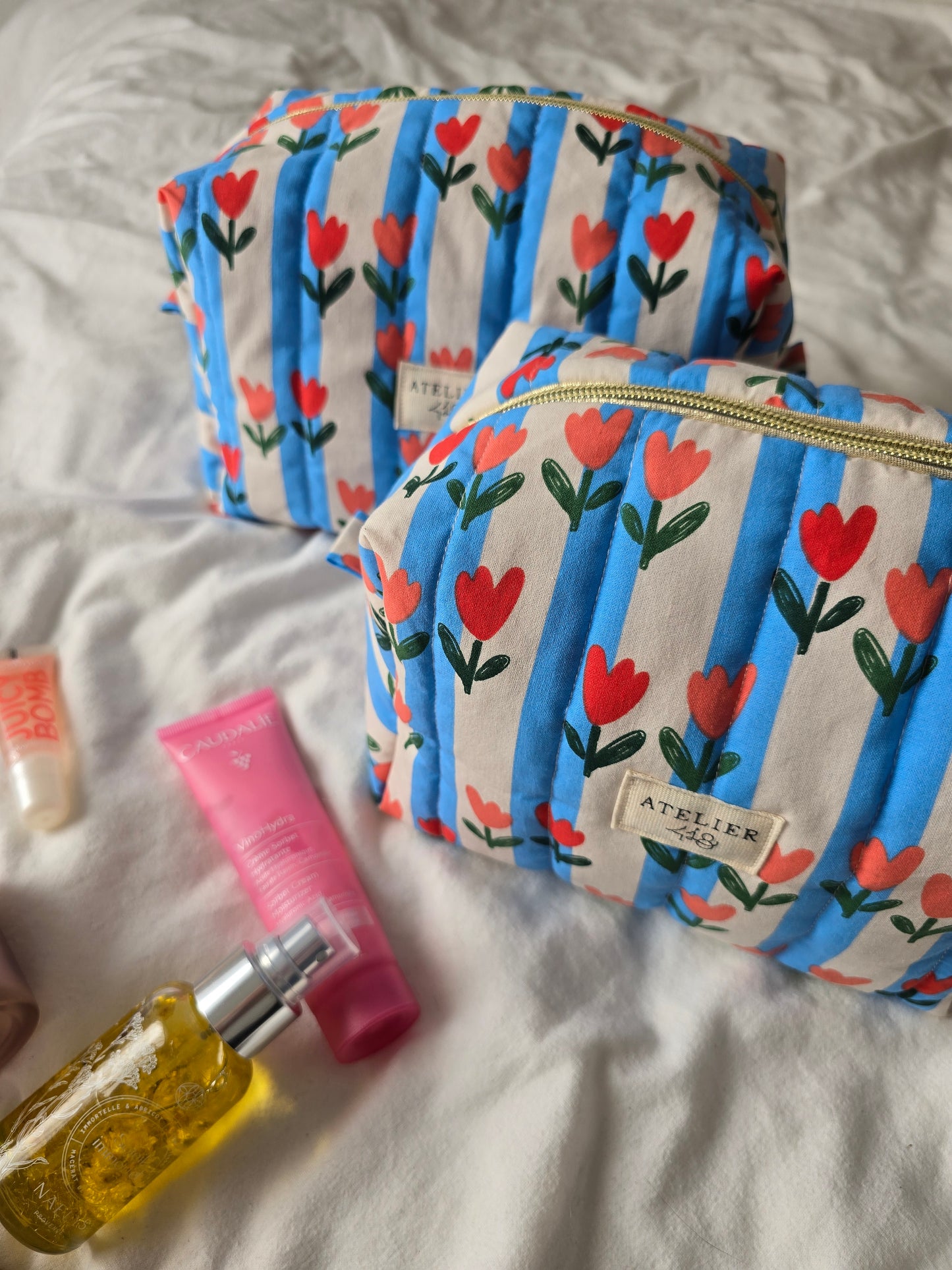 ✄‎ Trousse de Toilette - Tulipes