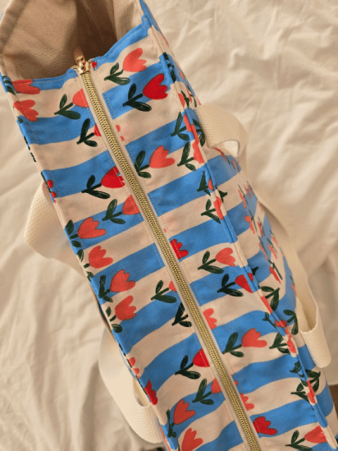 EN STOCK - Cabas Tulipes