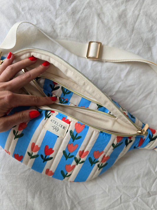 ✄‎ ‎ Sac Banane Tulipes