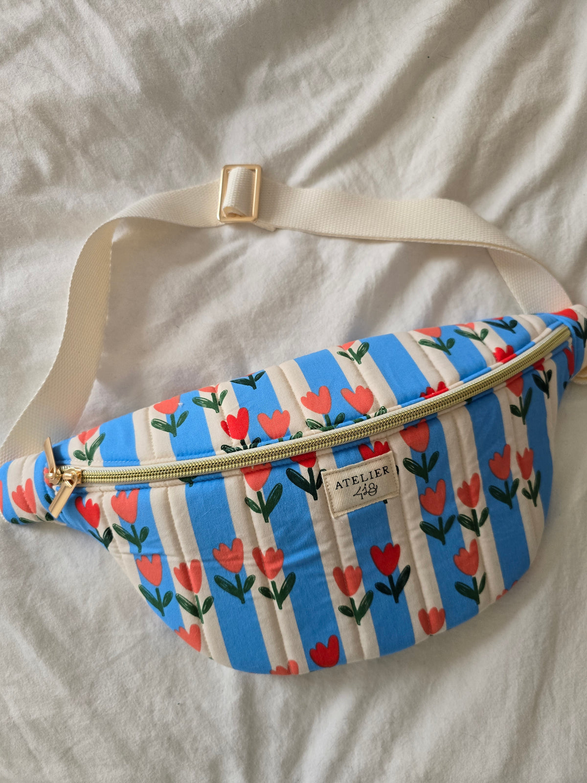 ✄‎ ‎ Sac Banane Tulipes