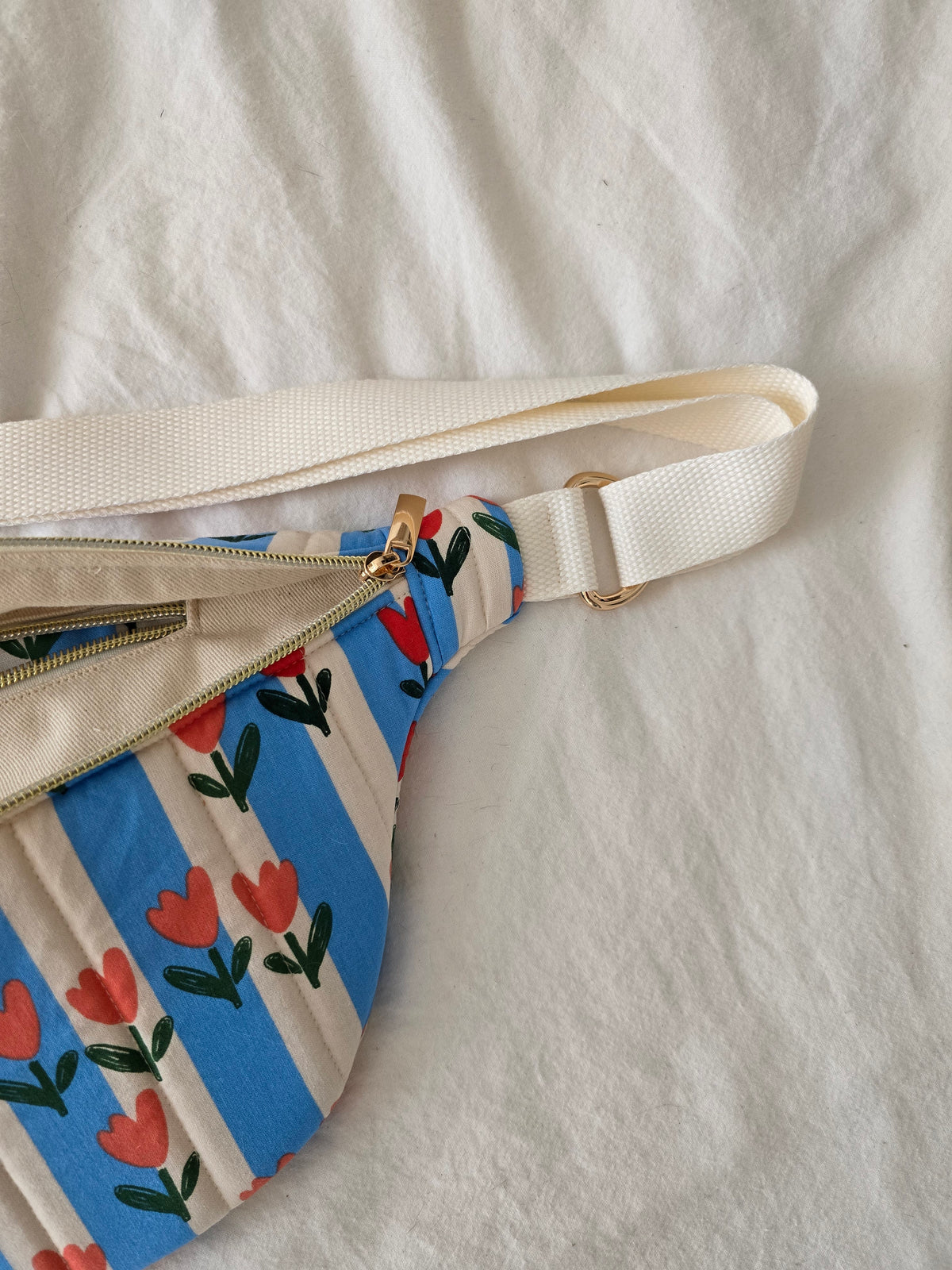 ✄‎ ‎ Sac Banane Tulipes