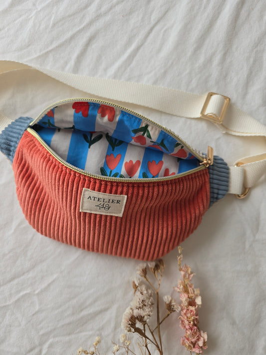📦‎ ‎ Sac Banane Enfant COLORBLOCK / Tulipes