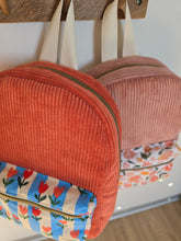 Charger l'image dans la galerie, ✄‎ ‎ Sac à dos maternelle Velours Corail
