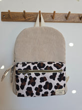 Charger l'image dans la galerie, ✄‎ ‎ Sac à dos maternelle Velours Ecru

