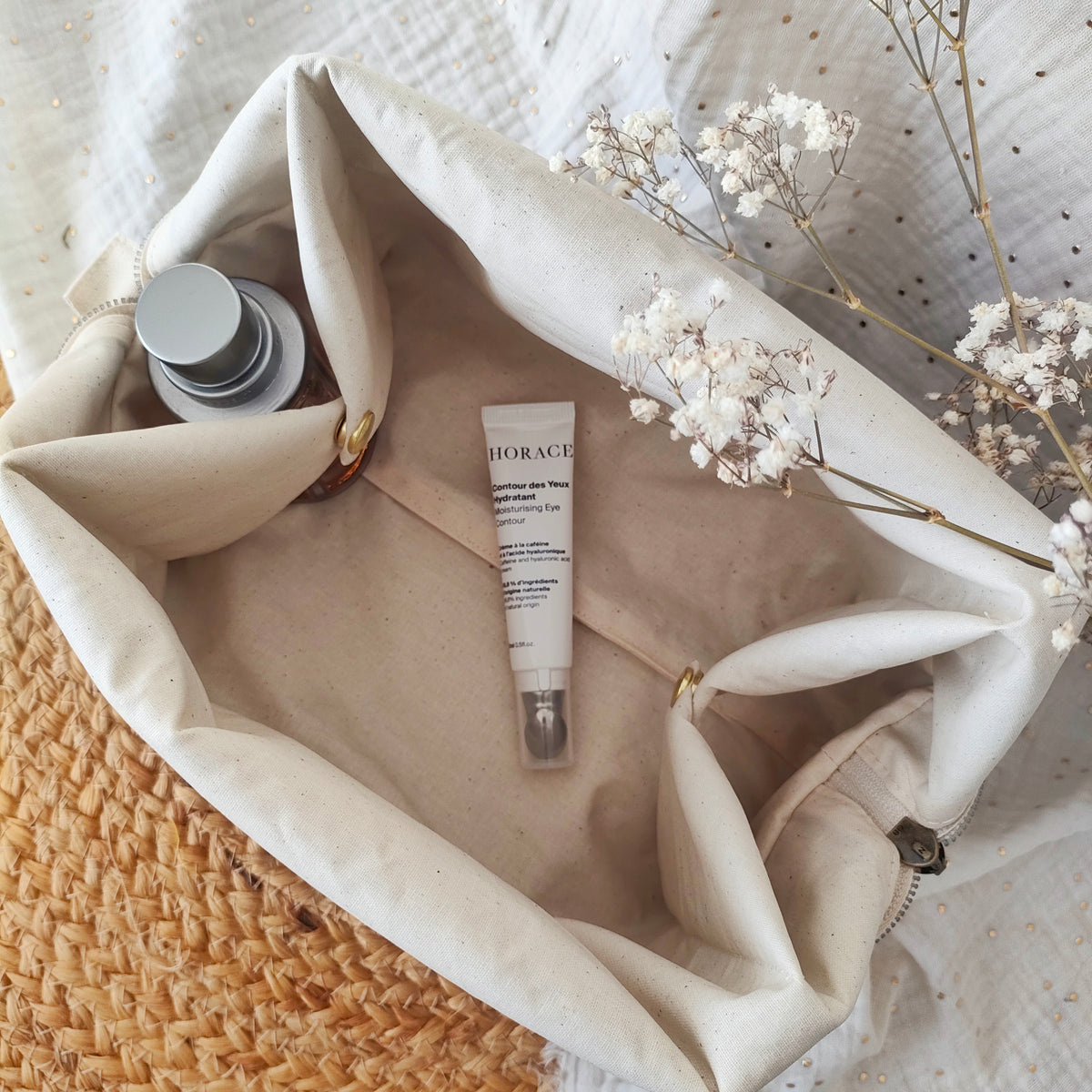 ✄‎ Trousse de Toilette - Velours Vert