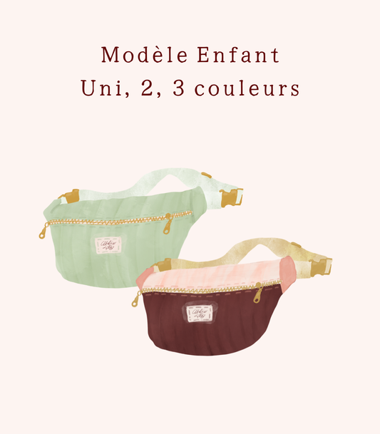 ✄‎ ‎ Sac Banane Enfant