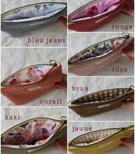 Charger l'image dans la galerie, 📦 ‎Pochette plate XS Velours
