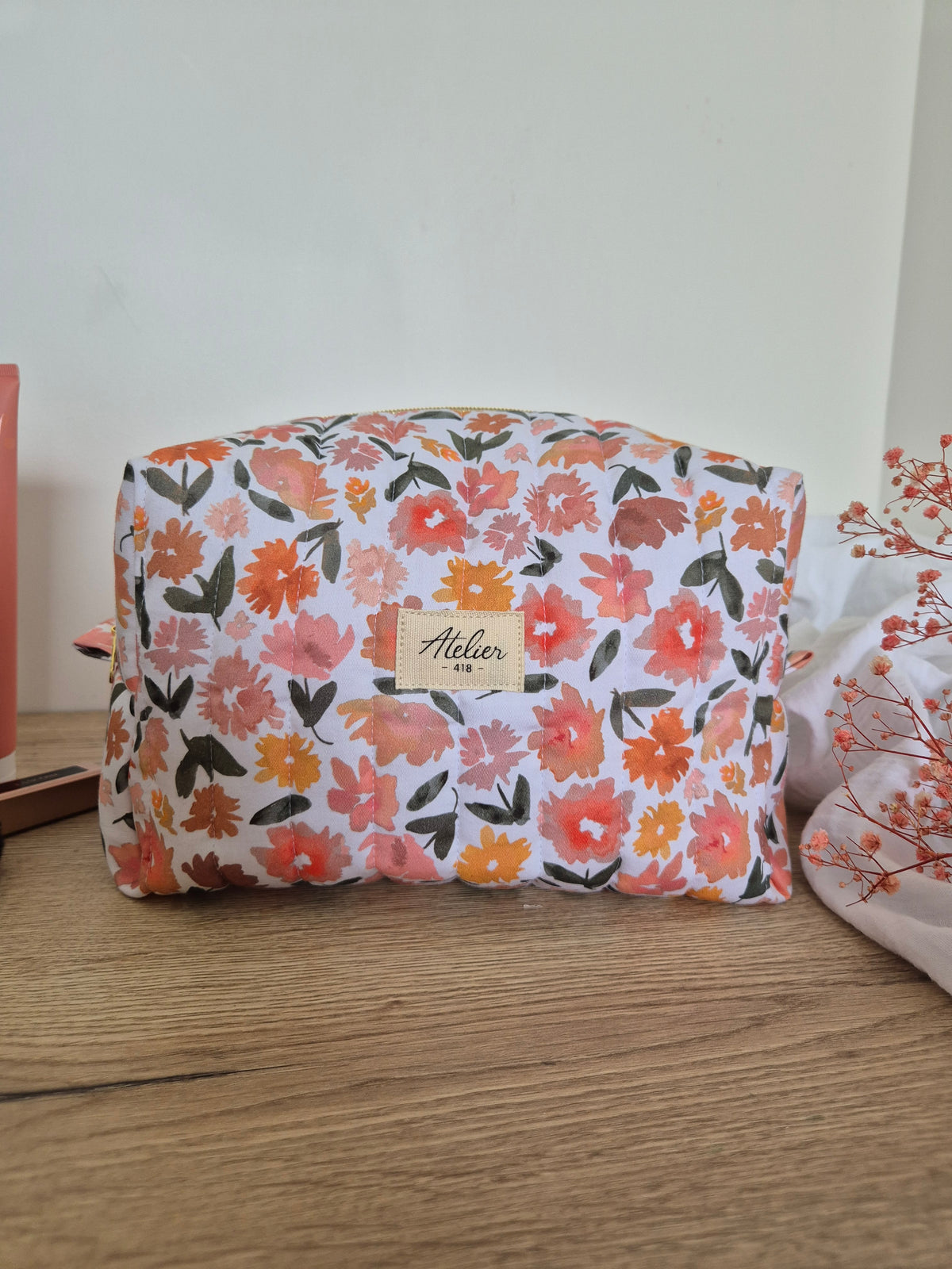 ✄‎ Trousse de Toilette - Camélia Blanc