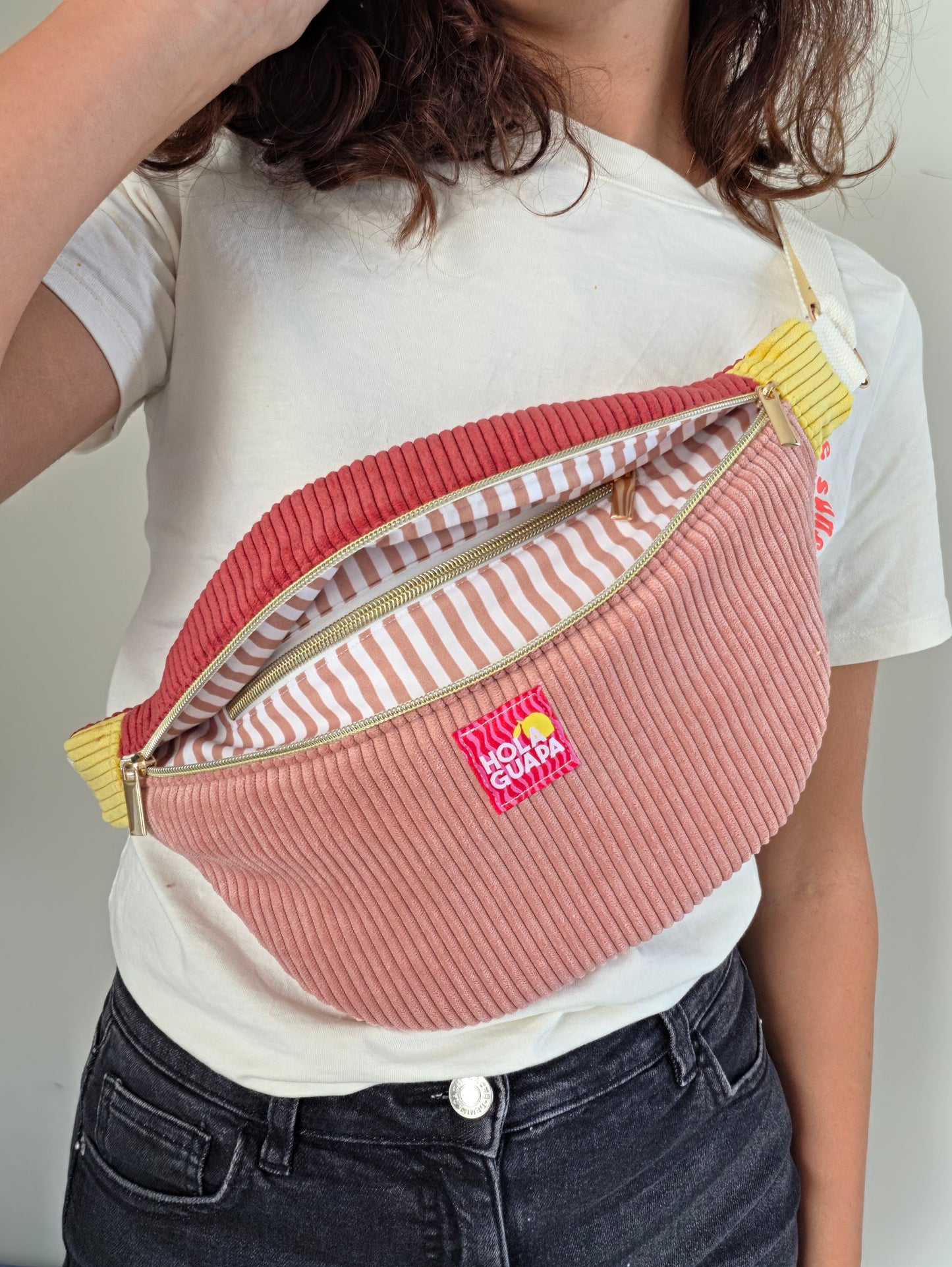 📦‎ ‎ Sac banane Adulte COLORBLOCK "Hola Guapa"