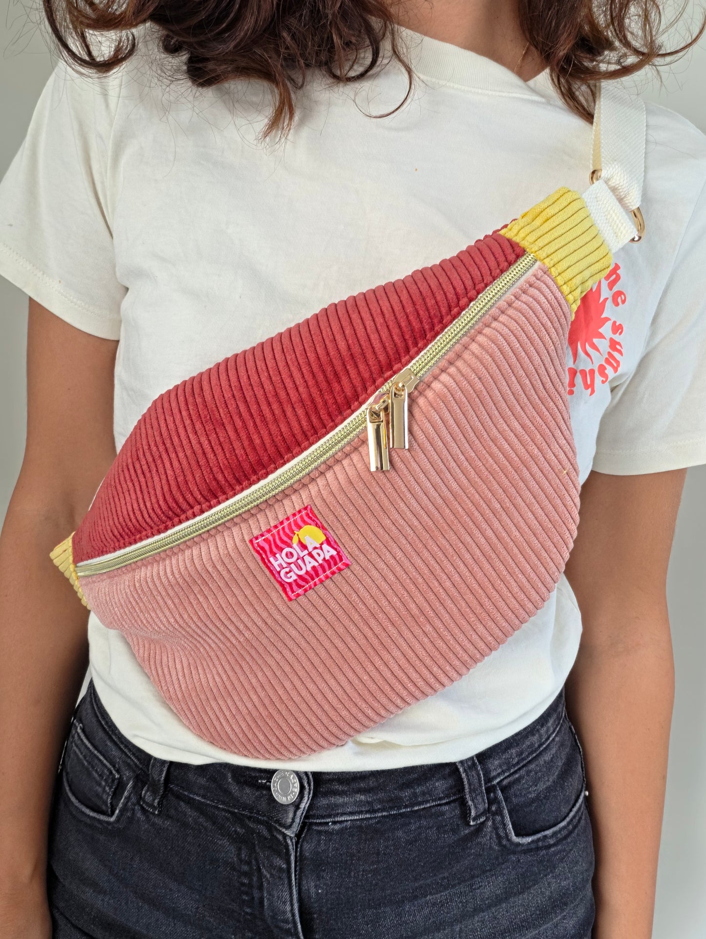 📦‎ ‎ Sac banane Adulte COLORBLOCK "Hola Guapa"