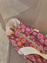 Charger l'image dans la galerie, 📦‎  Cabas Camélia Aubergine
